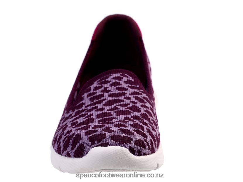 Women Spenco Footwear Epic Stretch Giraffe Seasonal 426V8T503 Grape Wine