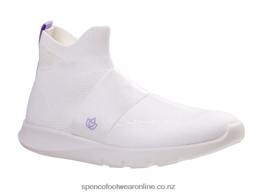 Women Spenco Footwear Karma Deluxe 426V8T360 White