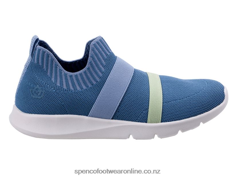 Women Spenco Footwear Karma Stretch 426V8T584 Bluestone