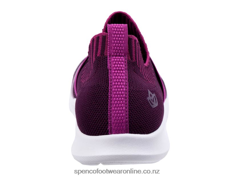 Women Spenco Footwear Karma Stretch 426V8T585 Grape Wine