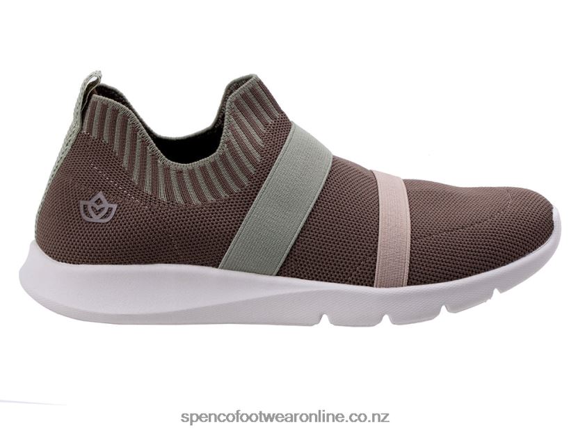 Women Spenco Footwear Karma Stretch Classic 426V8T587 Fossil