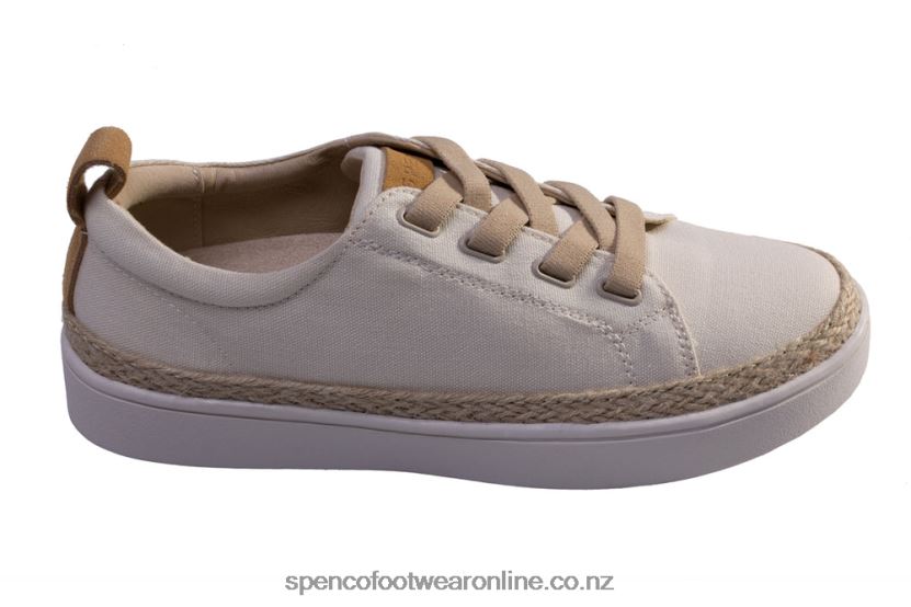 Women Spenco Footwear Malibu Lace 426V8T530 Cream