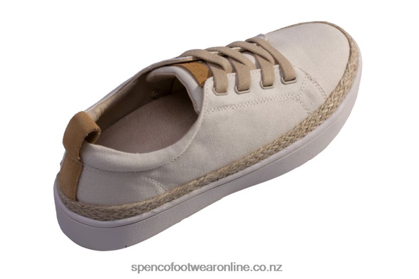 Women Spenco Footwear Malibu Lace 426V8T530 Cream