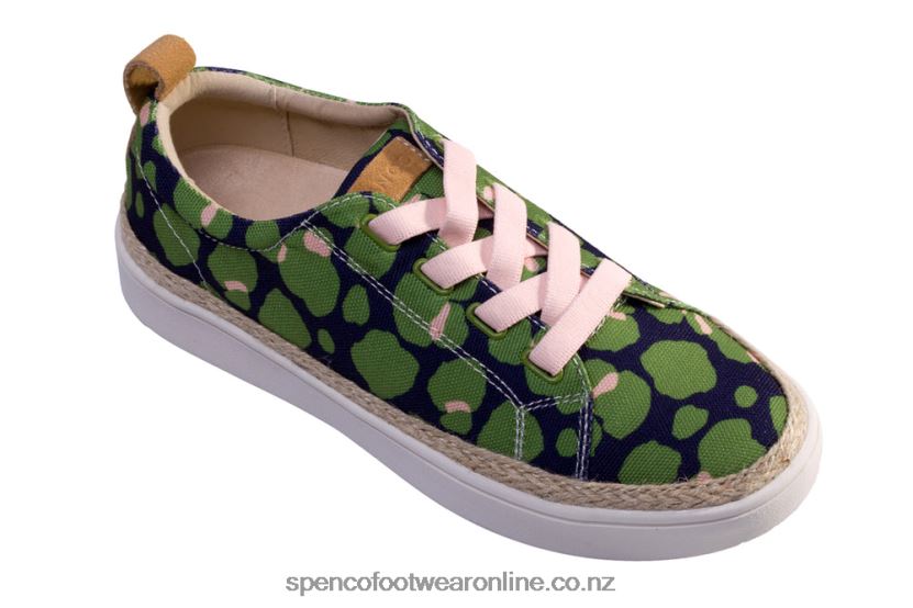 Women Spenco Footwear Malibu Lace Bokeh 426V8T535 Navy