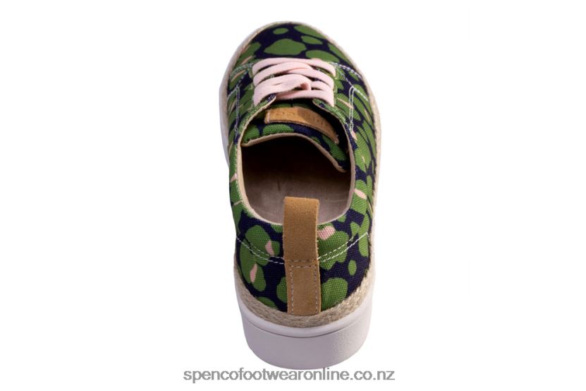 Women Spenco Footwear Malibu Lace Bokeh 426V8T535 Navy