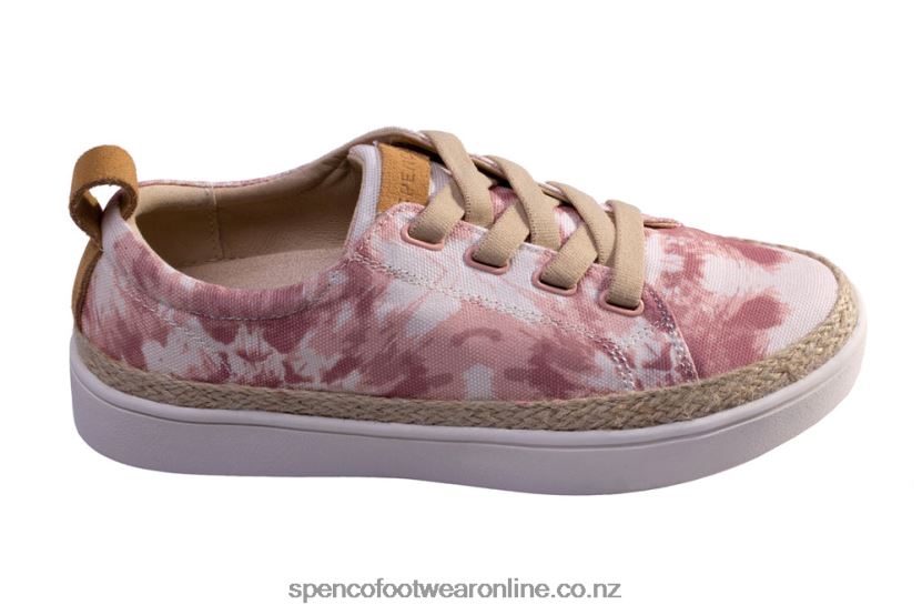 Women Spenco Footwear Malibu Lace Tie-Dye 426V8T531 Blush
