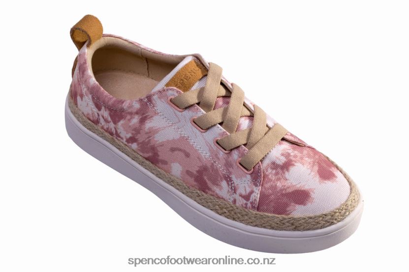 Women Spenco Footwear Malibu Lace Tie-Dye 426V8T531 Blush