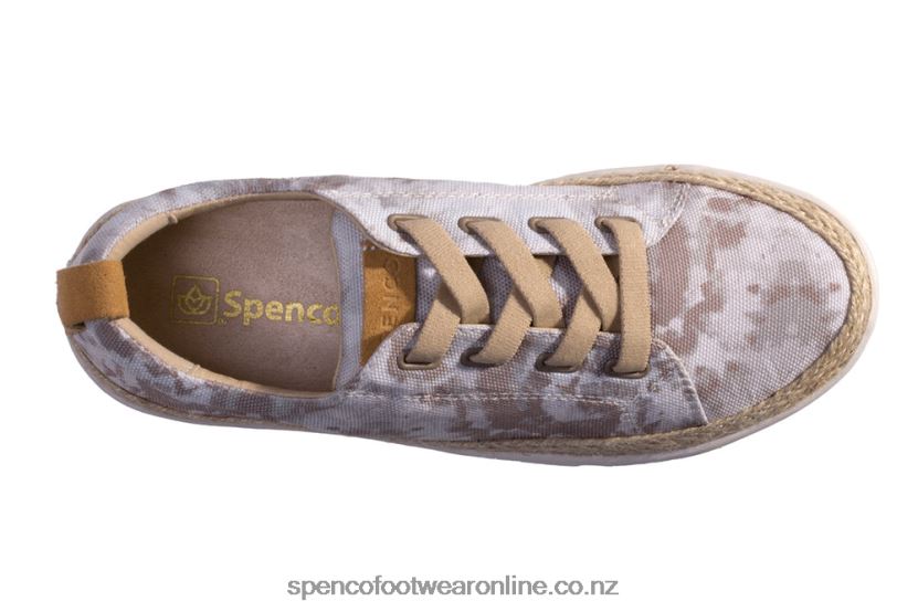 Women Spenco Footwear Malibu Lace Tie-Dye 426V8T533 Putty