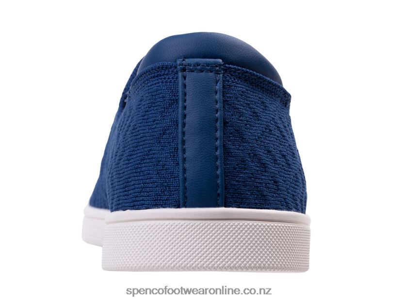 Women Spenco Footwear Mariner Stretch 426V8T423 Dark Blue