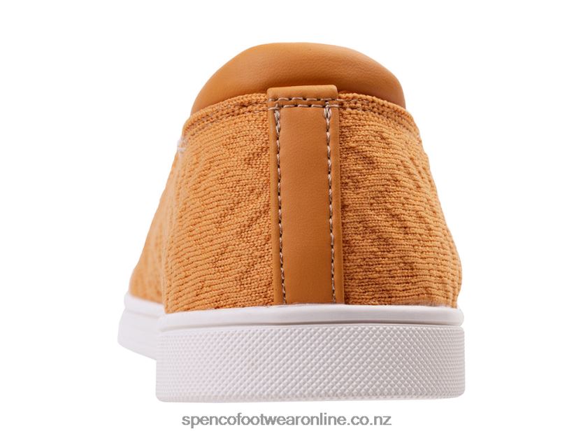 Women Spenco Footwear Mariner Stretch 426V8T425 Golden Nugget