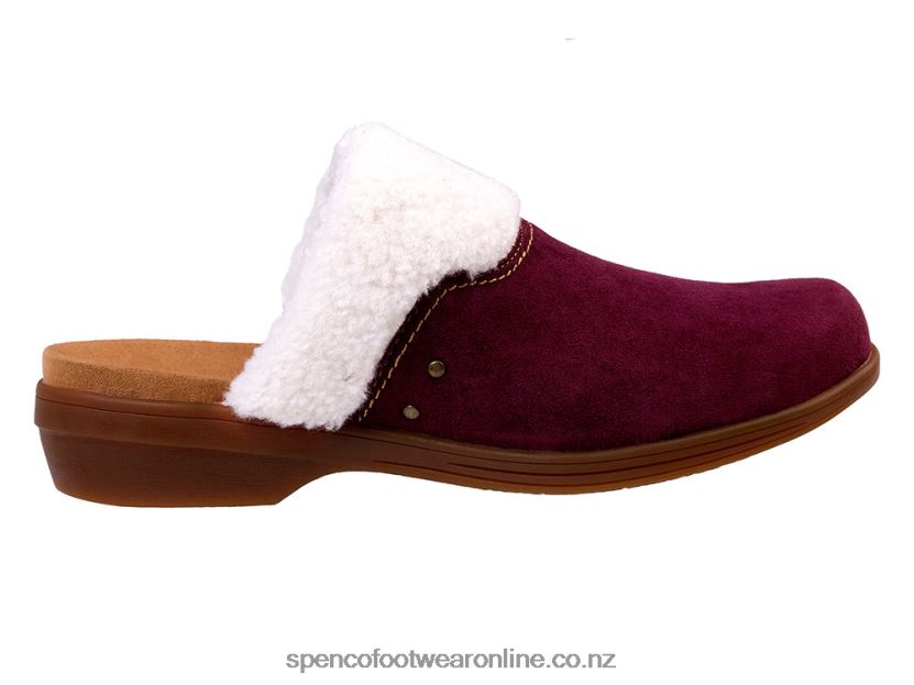 Women Spenco Footwear Northridge Cozy 426V8T417 Burgundy