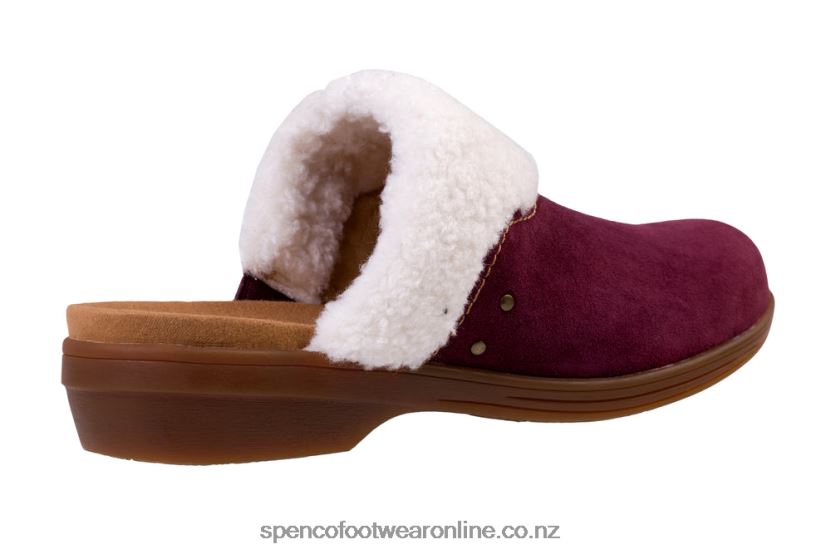 Women Spenco Footwear Northridge Cozy 426V8T417 Burgundy