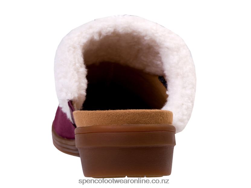 Women Spenco Footwear Northridge Cozy 426V8T417 Burgundy