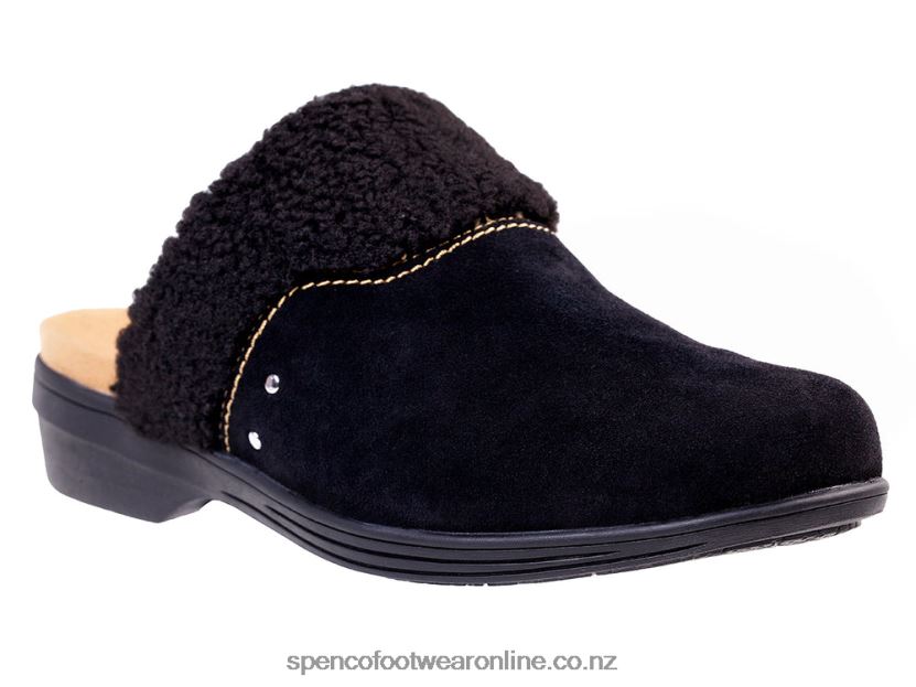 Women Spenco Footwear Northridge Cozy 426V8T419 Black