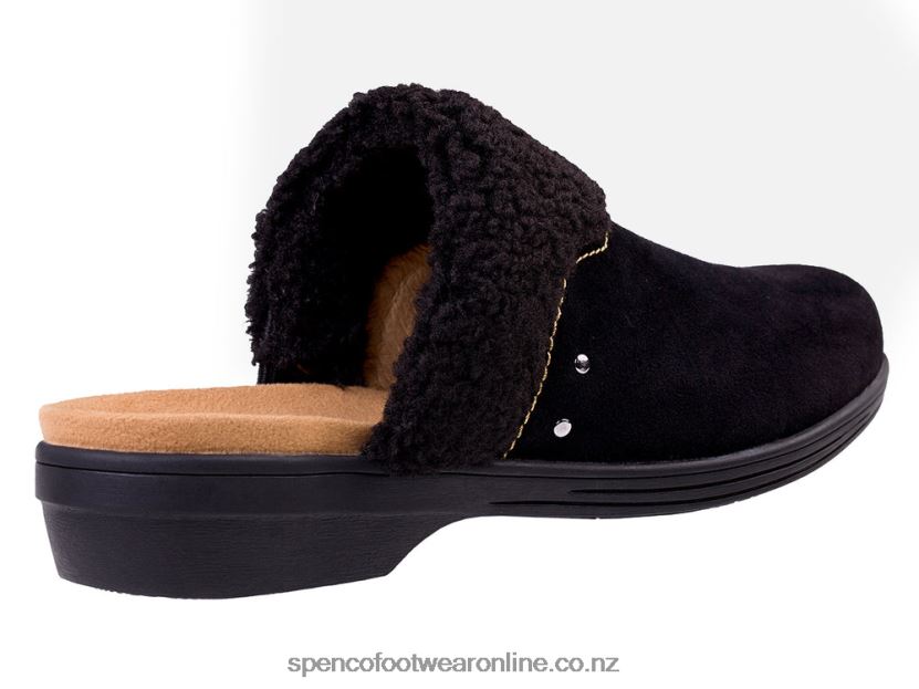 Women Spenco Footwear Northridge Cozy 426V8T419 Black