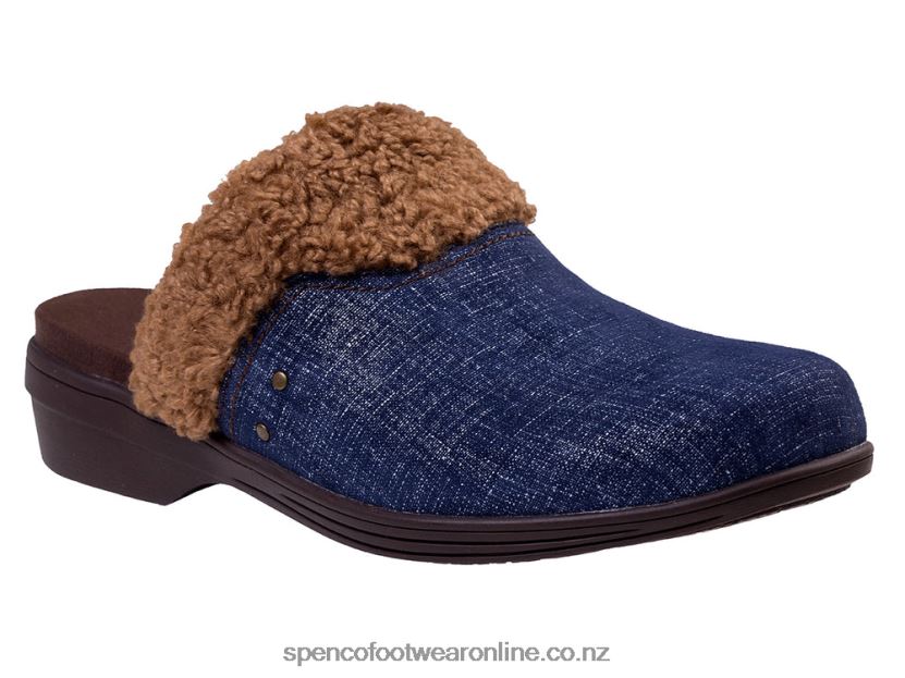 Women Spenco Footwear Northridge Cozy 426V8T421 Navy