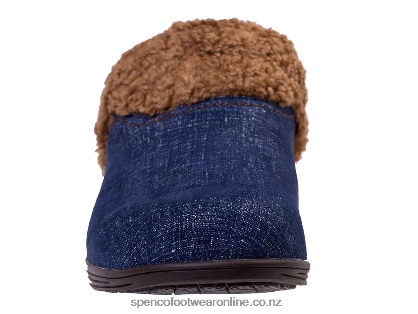 Women Spenco Footwear Northridge Cozy 426V8T421 Navy