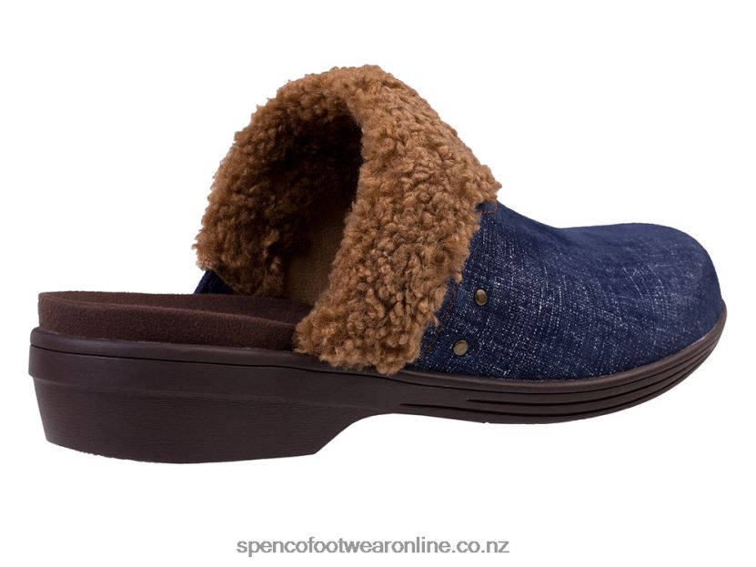Women Spenco Footwear Northridge Cozy 426V8T421 Navy