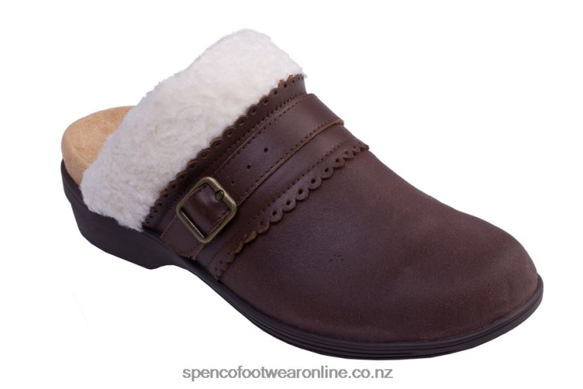 Women Spenco Footwear Nottingham 426V8T351 French Roast