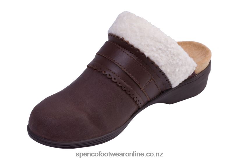 Women Spenco Footwear Nottingham 426V8T351 French Roast