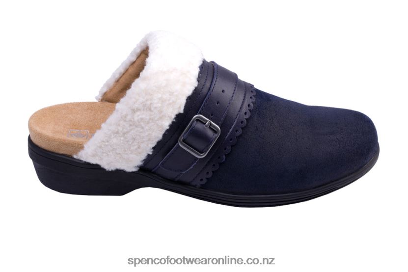 Women Spenco Footwear Nottingham 426V8T353 Navy
