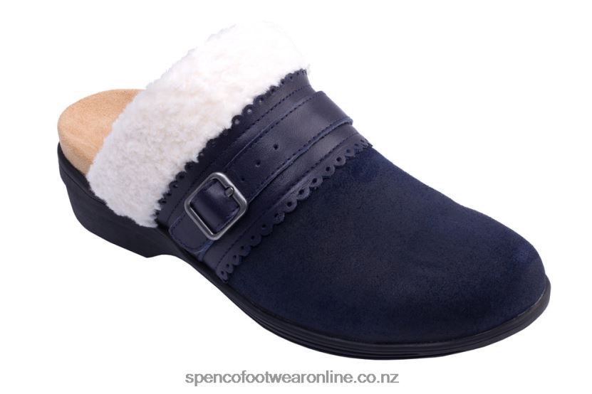 Women Spenco Footwear Nottingham 426V8T353 Navy