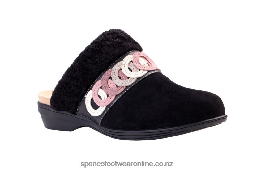 Women Spenco Footwear Ojai Cozy Clog 426V8T552 Black