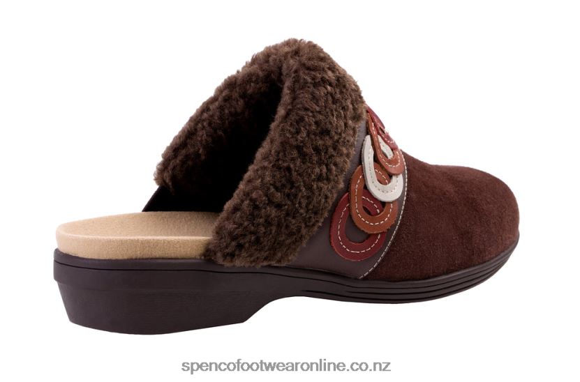 Women Spenco Footwear Ojai Cozy Clog 426V8T553 French Roast