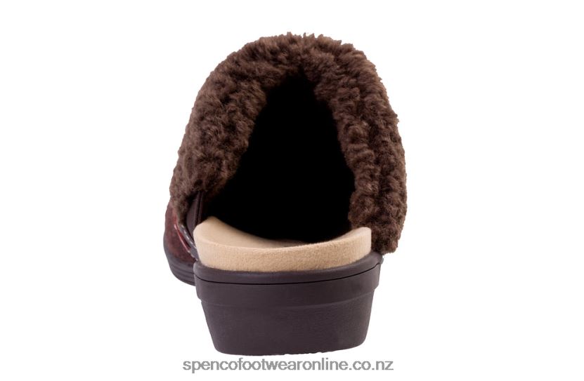 Women Spenco Footwear Ojai Cozy Clog 426V8T553 French Roast