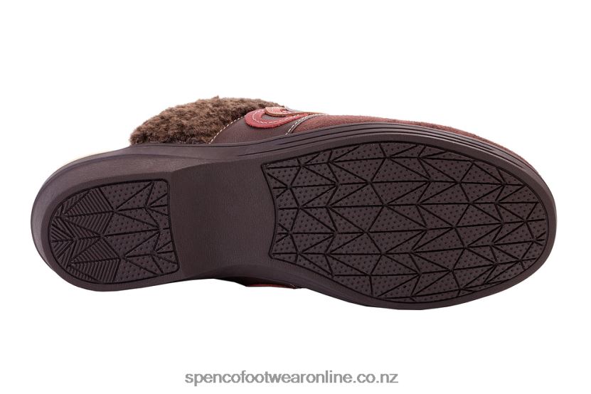 Women Spenco Footwear Ojai Cozy Clog 426V8T553 French Roast