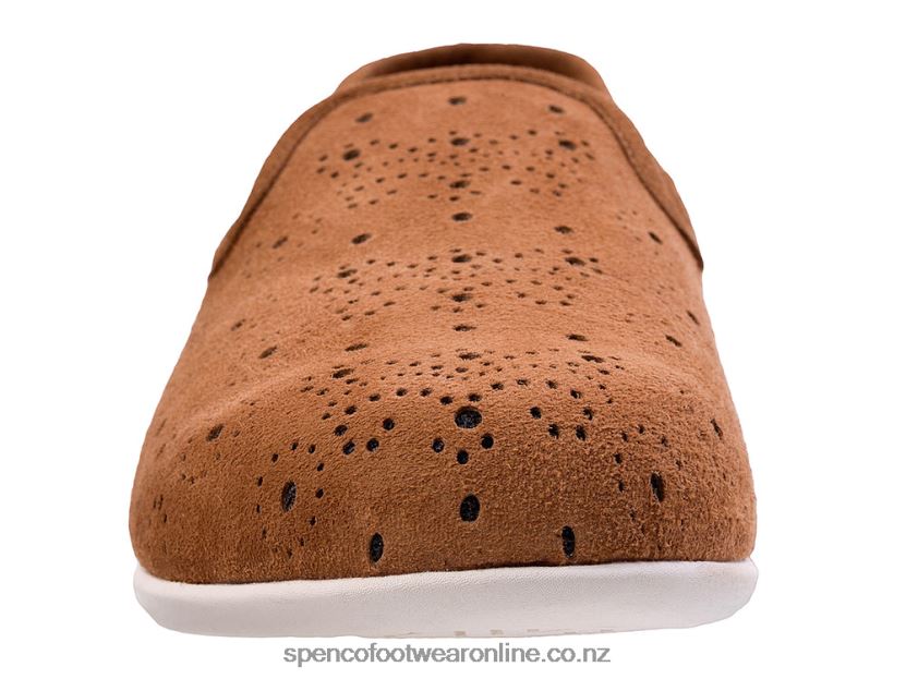 Women Spenco Footwear Paisley Ballet Classic 426V8T567 Saddle