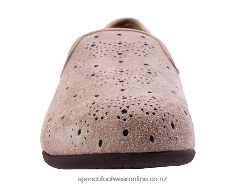 Women Spenco Footwear Paisley Ballet Classic 426V8T568 Light Taupe