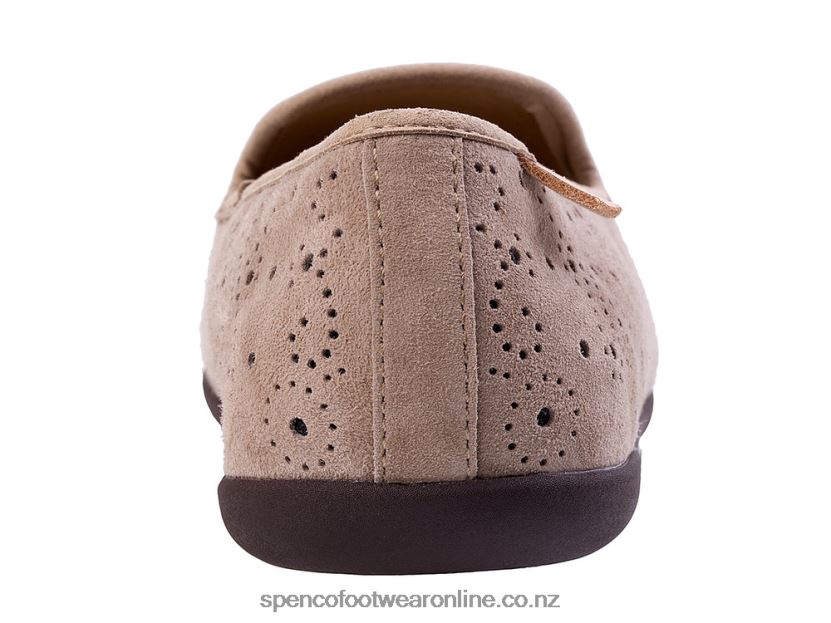 Women Spenco Footwear Paisley Ballet Classic 426V8T568 Light Taupe