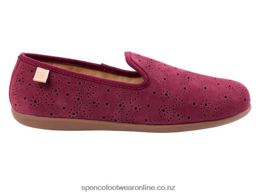 Women Spenco Footwear Paisley Ballet Seasonal 426V8T564 Mahogany