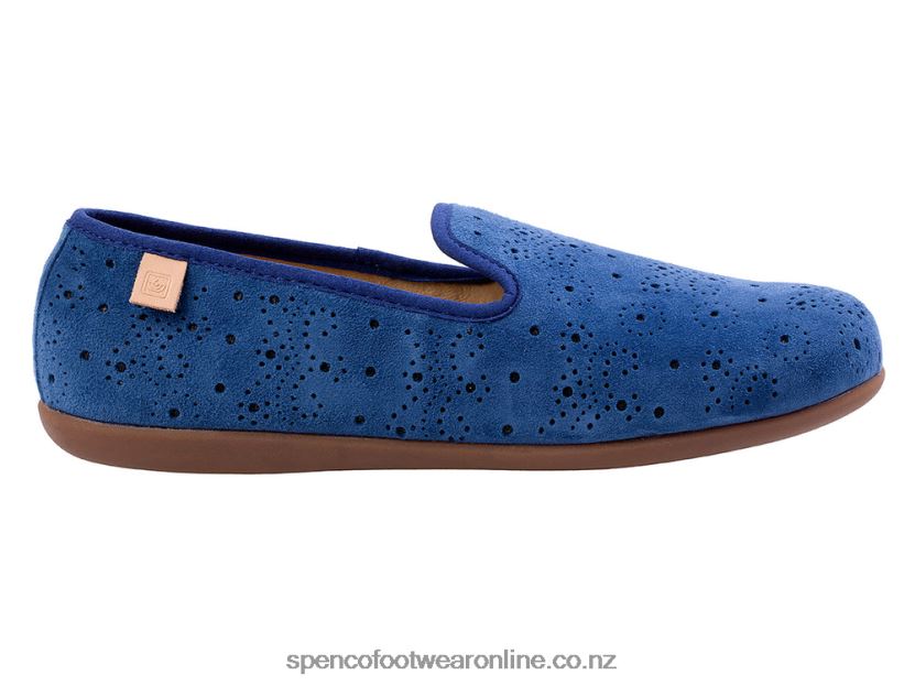 Women Spenco Footwear Paisley Ballet Seasonal 426V8T565 Peacoat