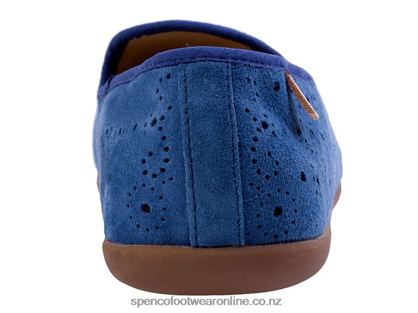 Women Spenco Footwear Paisley Ballet Seasonal 426V8T565 Peacoat