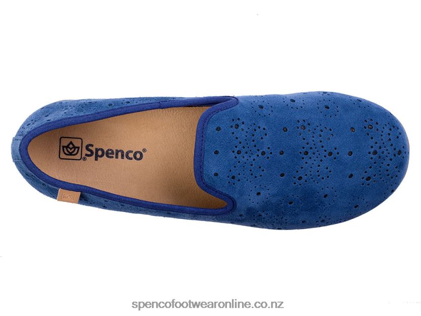 Women Spenco Footwear Paisley Ballet Seasonal 426V8T566 Silver