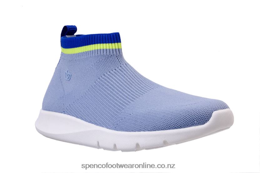 Women Spenco Footwear Pure Love Seasonal 426V8T475 Blue Fog