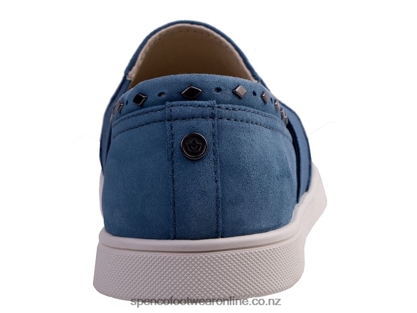 Women Spenco Footwear Santa Barbara Rivet Classic 426V8T489 Laurel Green