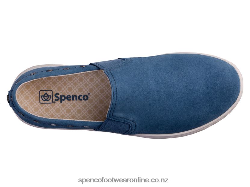 Women Spenco Footwear Santa Barbara Rivet Classic 426V8T489 Laurel Green