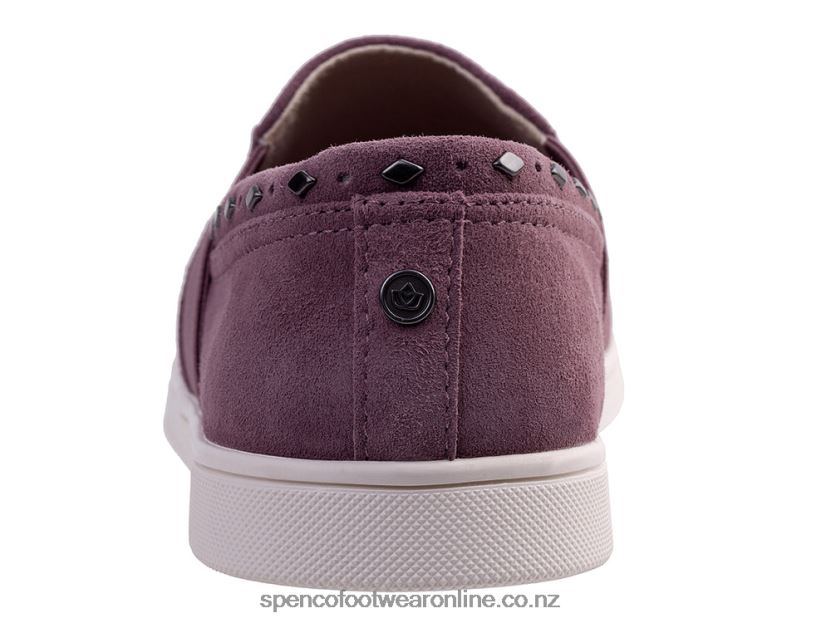 Women Spenco Footwear Santa Barbara Rivet Seasonal 426V8T484 Elderberry
