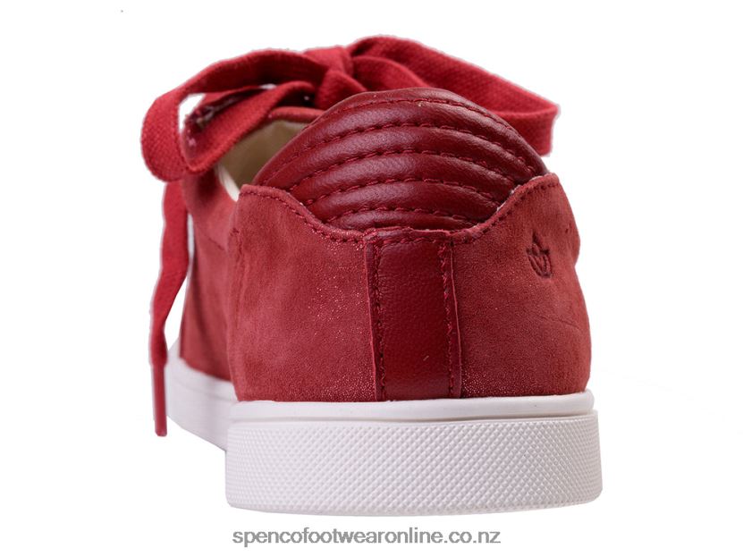 Women Spenco Footwear Santa Catalina 426V8T412 Samba Red