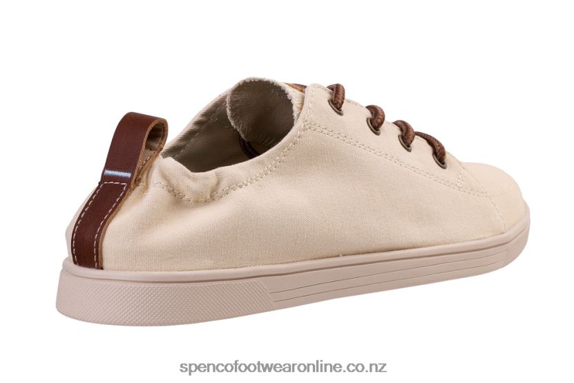 Women Spenco Footwear Santa Clara Canvas Classic 426V8T460 Cream
