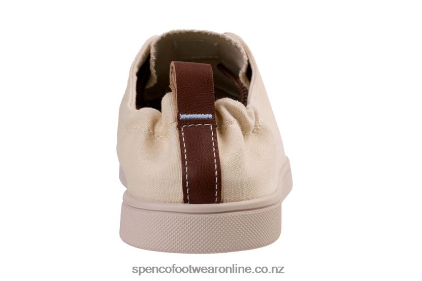 Women Spenco Footwear Santa Clara Canvas Classic 426V8T460 Cream