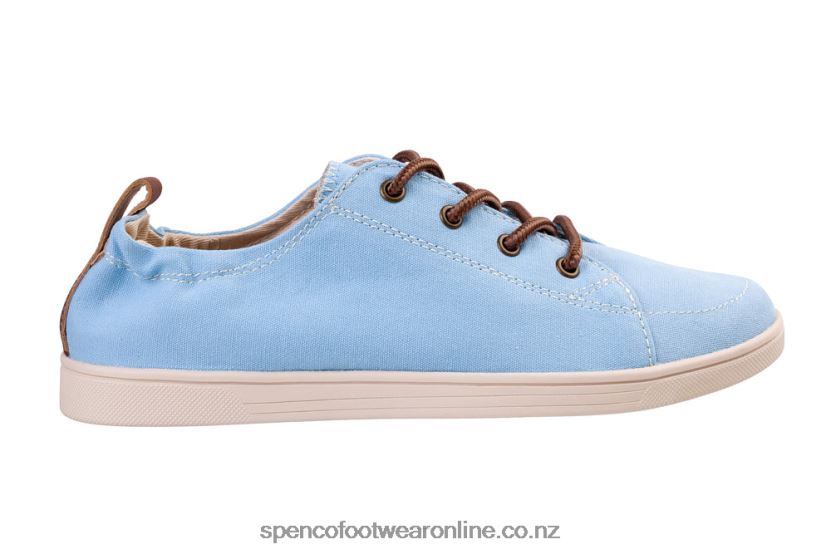 Women Spenco Footwear Santa Clara Canvas Seasonal 426V8T457 Blue Glass