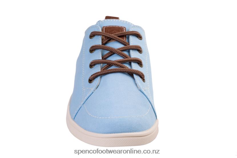 Women Spenco Footwear Santa Clara Canvas Seasonal 426V8T457 Blue Glass