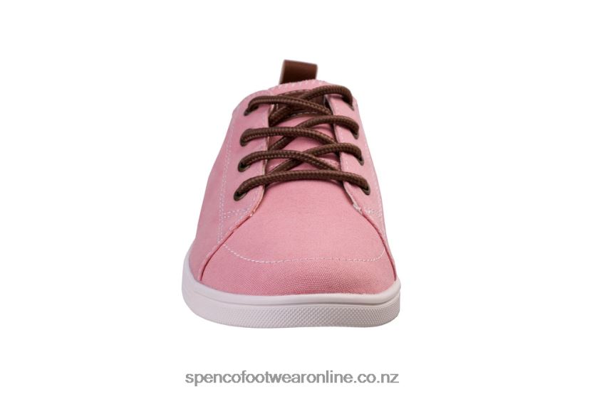 Women Spenco Footwear Santa Clara Canvas Seasonal 426V8T458 Light Pink