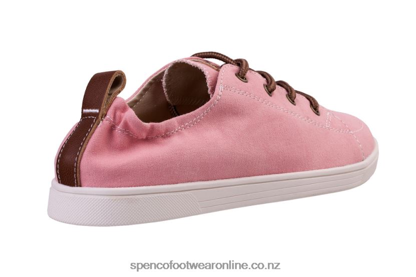 Women Spenco Footwear Santa Clara Canvas Seasonal 426V8T458 Light Pink