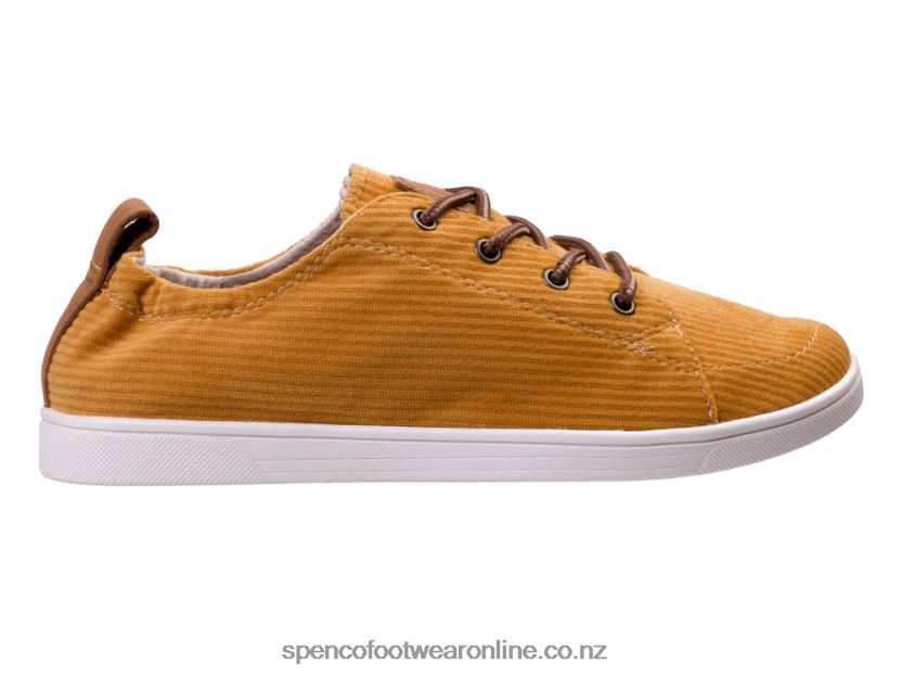 Women Spenco Footwear Santa Clara Cozy 426V8T355 Mustard