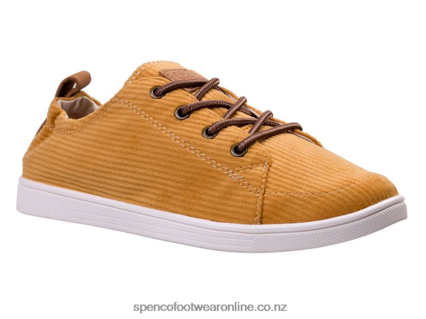 Women Spenco Footwear Santa Clara Cozy 426V8T355 Mustard